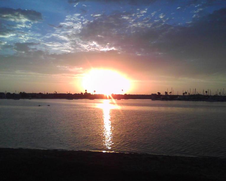 Baptism Sunset, Bahia Point, San Diego July 26, 2014