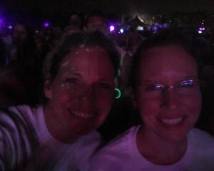 At the starting line