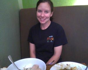 Katie took me to lunch (after the porn convention weekend) 3.2.15