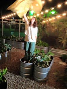 At rehearsal of Stand Tall